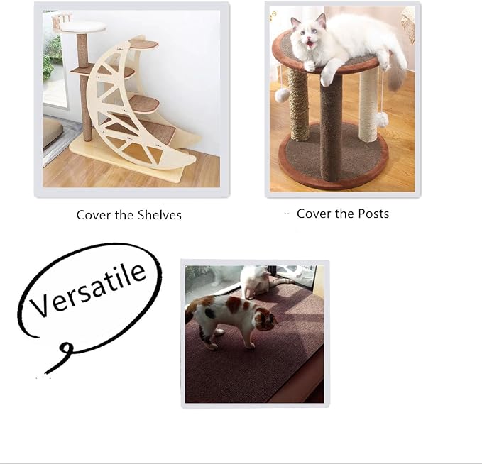 SHENGOCASE 157.5"x15.8" Trimmable Self-Adhesive Carpet Mat Pad Replacement - Image 2