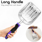 Cat Litter Scoop -Metal Cat Litter Scoop-Upgrade Sturdy Mesh Scooper - Image 6