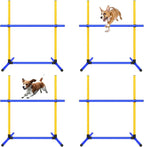 Dog Agility Hurdle Training Set, 4-Sets Jump Bar Equipment - Image 6