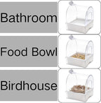 Coloch Hanging Bird Bath for Cage - Image 3