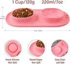 Small Size Puppy Dog Bowls: Food and Water Bowls Set - Image 2