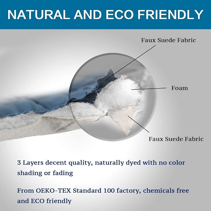 H.VERSAILTEX Reversible Loveseat Cover Furniture Protector Anti-Slip Water - Image 5