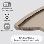 OHMO Dog Food Mat w/Residue Collection Pocket Silicone Pet Feeding Mat - Image 4