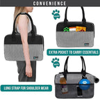 PetAmi Dog Purse Carrier for Small Dogs, Airline Approved Soft Sided Pet Carrier - Image 6