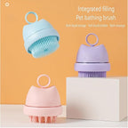 Silicone Cat Bath Brush – Pet Bathing Tool - Image 4