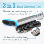 Dog Brush for Shedding 2-in-1 - Image 3