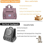 Pet Backpack Carrier for Small Dogs Medium Cats, Breathable and Collapsible - Image 6