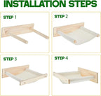Weysat 3 Pcs Cat Wall Hammock Mounted Shelves - Image 5