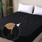 Waterproof Mattress Protector Full, Fitted Sheet Style Breathable Mattress Cover - Image 8
