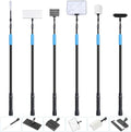AquaMiracle 6 in 1 Aquarium Cleaning Tool Kit Fish Tank Cleaning Kit by AquaMiracle