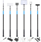 AquaMiracle 6 in 1 Aquarium Cleaning Tool Kit Fish Tank Cleaning Kit by AquaMiracle