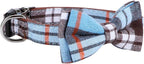 Faleela Soft &Comfy Bowtie Dog Collar, Detachable and Adjustable Bow Tie Collar - Image 3