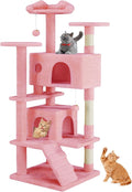 Sweetcrispy 54-Inch Cat Tree Tower – Multi-Level by Sweetcrispy