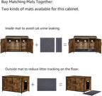 unipaws Top Opening Cat Litter Box Enclosure, Friendly to Elderly People - Image 7