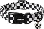 DOGWONG Checkered Dog Collar by DOGWONG