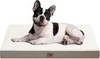 Plush Orthopedic Dog Bed for Medium Dogs & Puppies, Waterproof Dog Beds 30x20 by TailStories