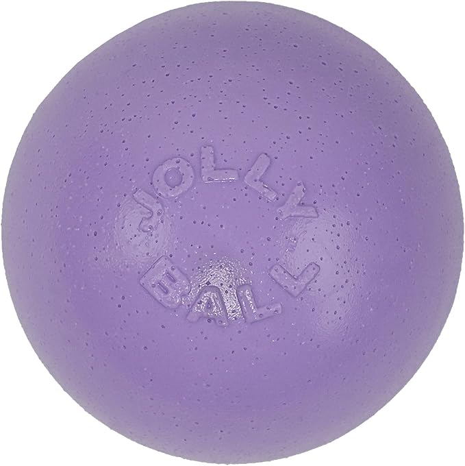 Jolly Pets Bounce-n-Play Dog Toy Ball, 6 Inches/Medium, Light Purple by JollyPets