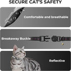 AirTag Cat Collar, Breakaway Cat Air Tag Collar, Reflective Cat Collar - Image 4