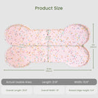 Dog Food Mat Anti-Slip Silicone Dog Bowl Mat Thicker Pet Placemat Waterproof - Image 2