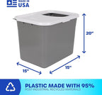 Petmate Enclosed Cat Litter Boxes - Image 10