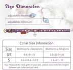 PetsHome Cat Collar, Dog Collar, PU Leather Adjustable Pet Collar - Image 7