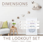 Trixie Wall Mounted Cat Lookout Set – Climbing Shelves - Image 4