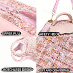Dog Lift Harness Backpack for Small Dogs Cats, Adjustable Straps Dog Sling - Image 9