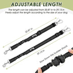 SlowTon Dog Seat Belt Harness for Car, Dog Car Harness Adjustable Mesh - Image 8