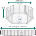 MyPet North States Petyard Passage: 6-Panel Dog Playpen or Dog Fence, Wall - Image 6