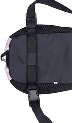 Pet Dog Puppy Cat Carrier Five Holes Backpack Double Shoulder Straps Canvas - Image 4