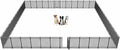 Dog Fence Outdoor for Yard Indoor Dog Playpen 40" Height 48 Panels Portable Dog by Petorldog