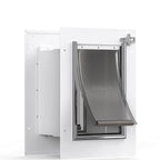 Baboni Pet Door for Wall, Steel Frame and Telescoping Tunnel, Aluminum Lock by Baboni