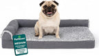 FurHaven Orthopedic Dog Bed for Medium Dogs, L-Shaped Chaise Mattress by FurHaven