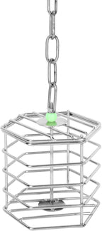 Stainless Steel Bird Suet Feeder Cage by Unknown