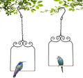 2PK Metal Frame Hummingbird Swings and Perches by XYADX