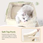 Globlazer Cat Tower for Multiple Indoor Cats, 52 inch Heavy Duty Cat Tree - Image 2