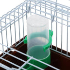 Portable Bird Cage with Perch Food Box and Water Dispenser Spacious Travel - Image 4