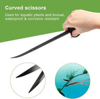 Quarium Aquascape Tools Kits, 4 in 1 Anti-Rust Aquatic Plant Aquascaping Tool - Image 4
