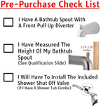 Wondurdog LARGE Sized Bathtub Spout and Garden Hose Attachment Dog Wash Kit - Image 5