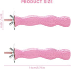 2pcs Bird Beak Grinding Stone, Anti-Slip Parakeet Nail Trimming Stick Resin - Image 2