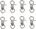 8 Pcs Bird Cage Lock Bird Cage Lobster Clasp, Birdcage Lock Birds Cage Clip by Selxran