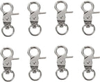 8 Pcs Bird Cage Lock Bird Cage Lobster Clasp, Birdcage Lock Birds Cage Clip by Selxran