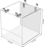 Hanging Bird Bath Cube Bird Bathtub Bath Shower Box Bowl Cage Accessory - Image 2