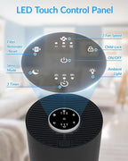 2 Pack Air Purifiers for Home Bedroom, ADTARK Air Cleaner - Image 4