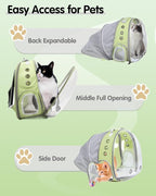 Cat Backpack Carrier Back Expandable Bubble Pet Carrier Backpack - Image 3