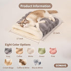 Self-Warming Cat Sleeping Bag, Enclosed Hooded Snuggle Sack - Image 3
