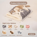 Self-Warming Cat Sleeping Bag, Enclosed Hooded Snuggle Sack - Image 3
