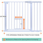 COMOMY Auto Close Baby Gate - Image 2