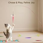 Cat Toys for Indoor Cats, 13 Packs Interactive Cat Wand Toy Set - Image 6