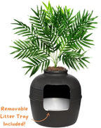 Good Pet Stuff Hidden Litter Box Planter, Decorative Cat Litter Enclosure - Image 3